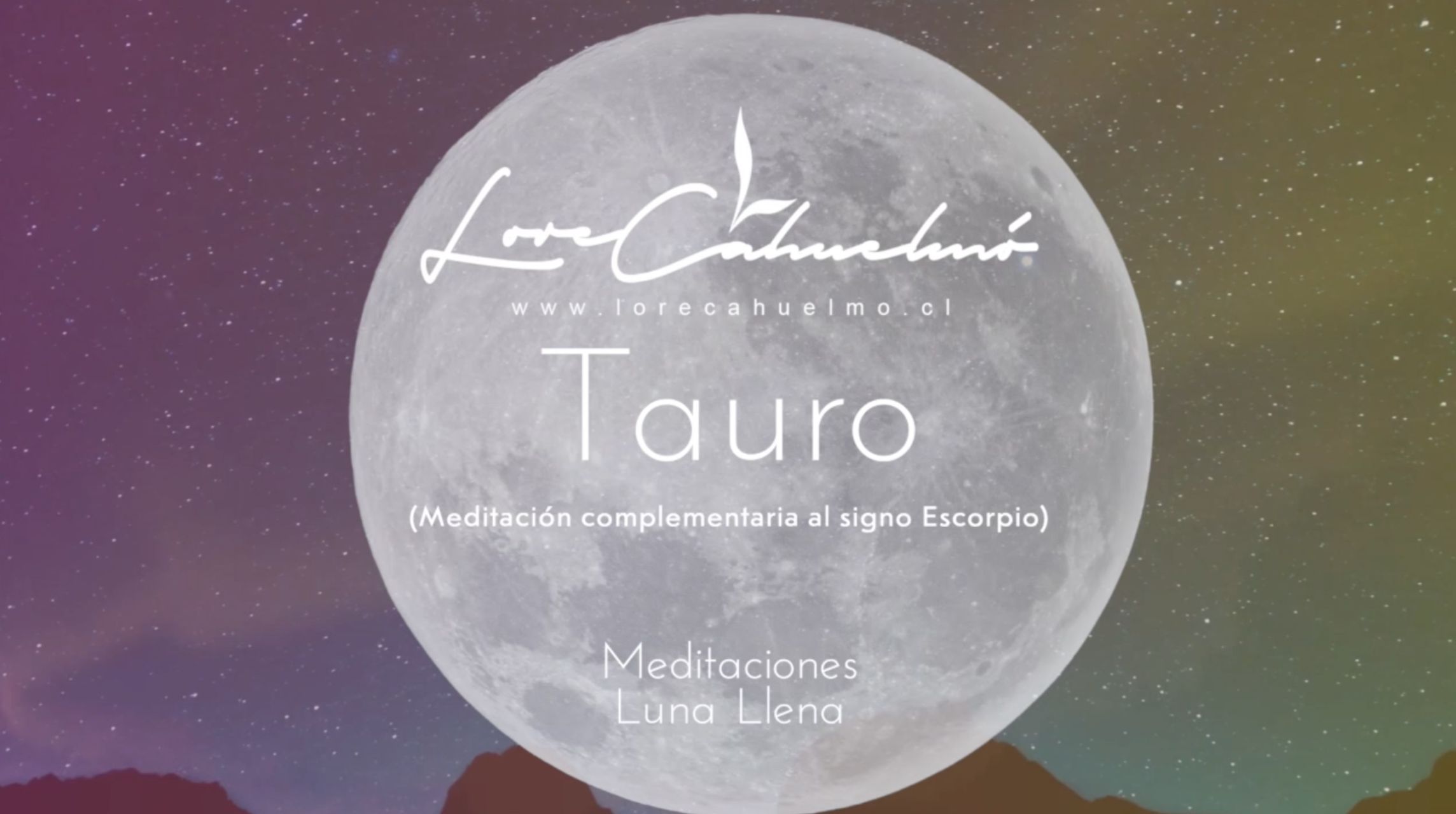 Meditaciones luna llena